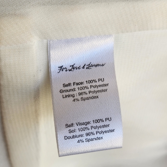 For Love‎ & Lemons High Roller Latex Top - Picture 8 of 8